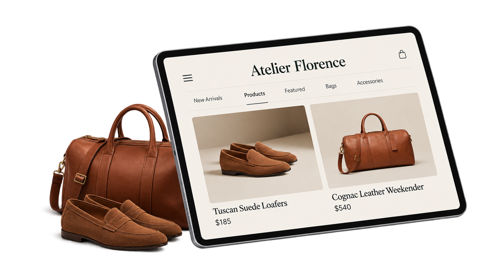 Your online store, live in 5 minutes.